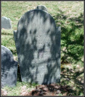 Headstone for John C. Pitman (1827).